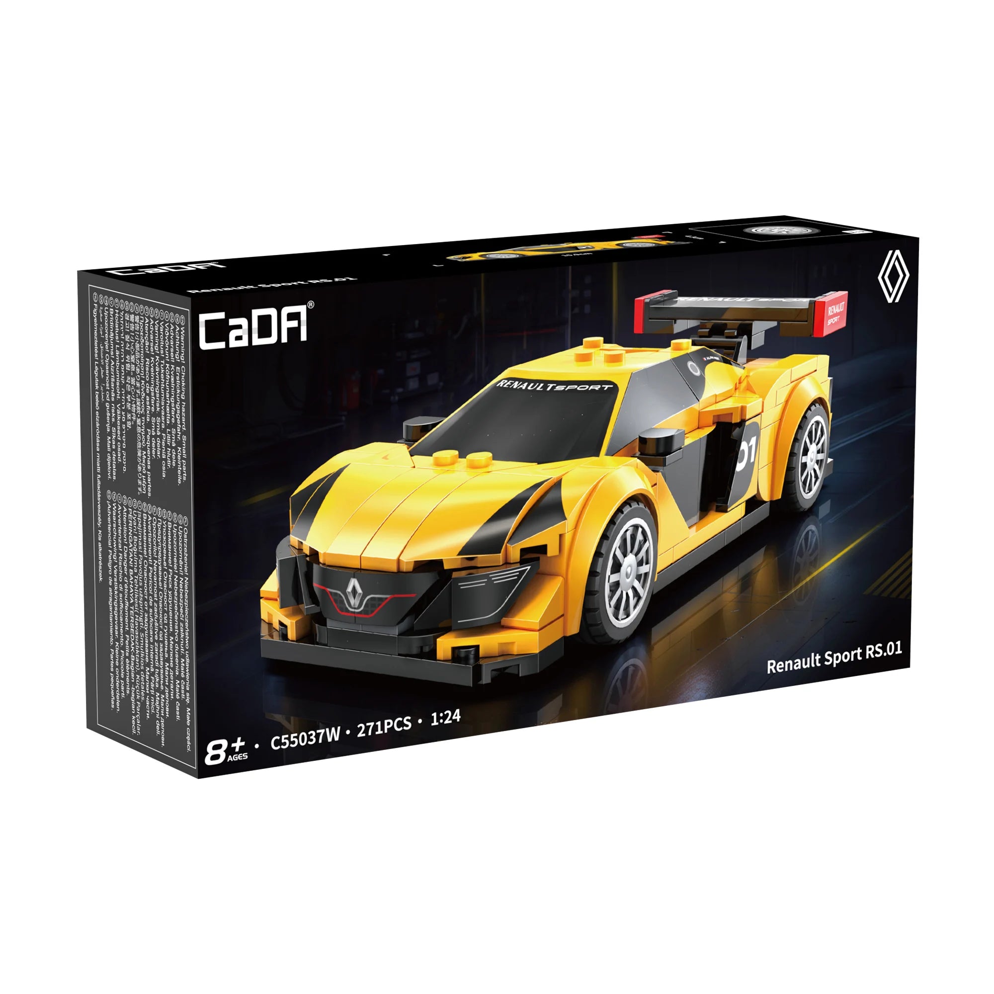 CaDA 1:24 Building Block Super Sports Car - Fun for Kids!