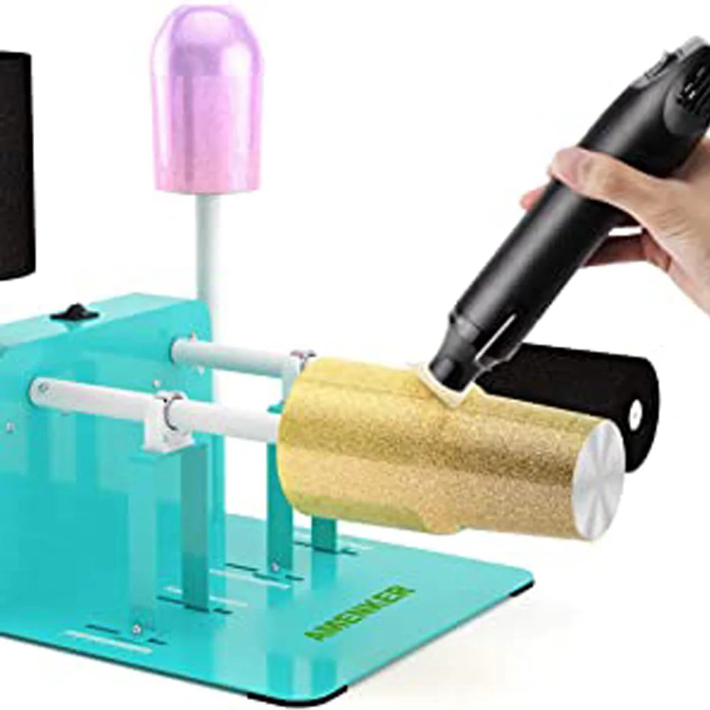 300W Mini Heat Gun with 300PCS Heat Shrink Butt Connectors for Crafts