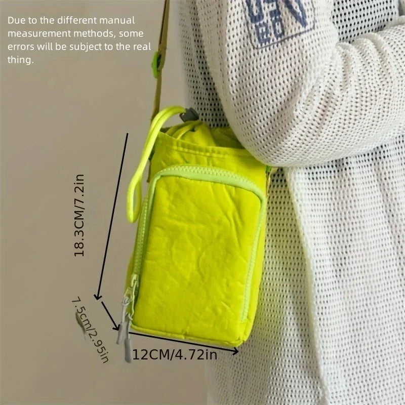 Waterproof Crossbody Bag for Sports & Yoga - Stylish & Portable