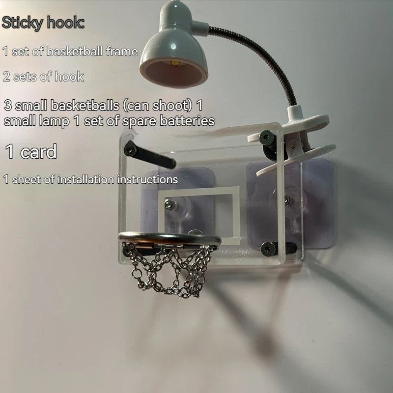 Creative Basketball Mini Shot Night Light - Ideal Gift for Sports Fans