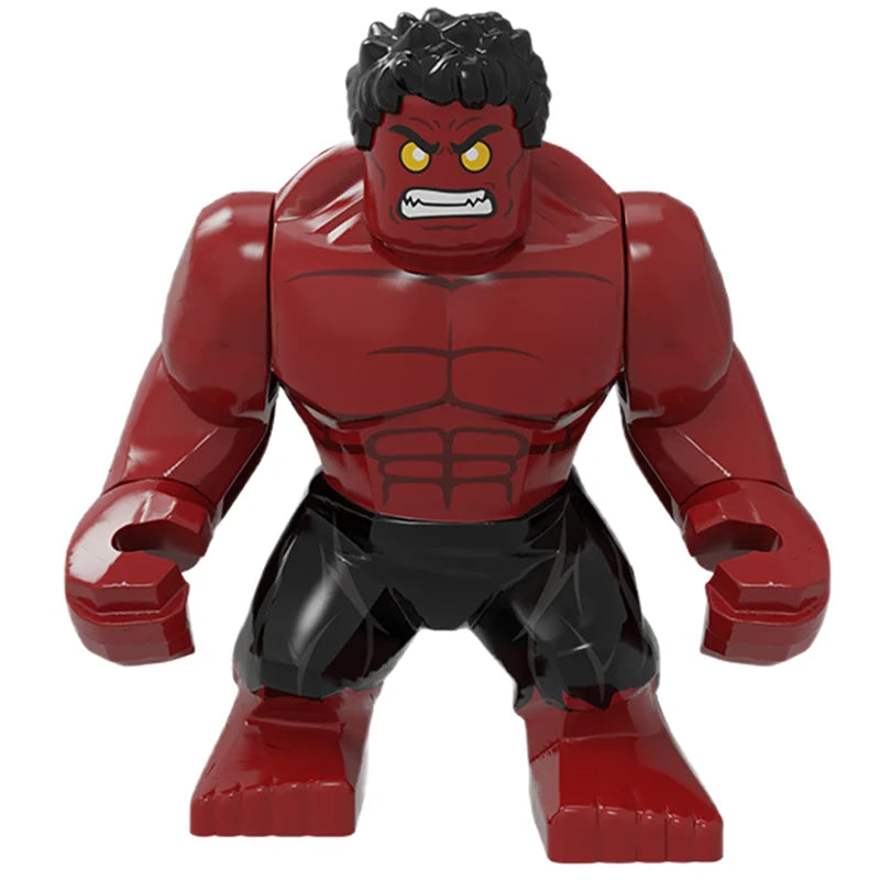 Blind Box Mini Building Blocks Superhero Figures Gift Set