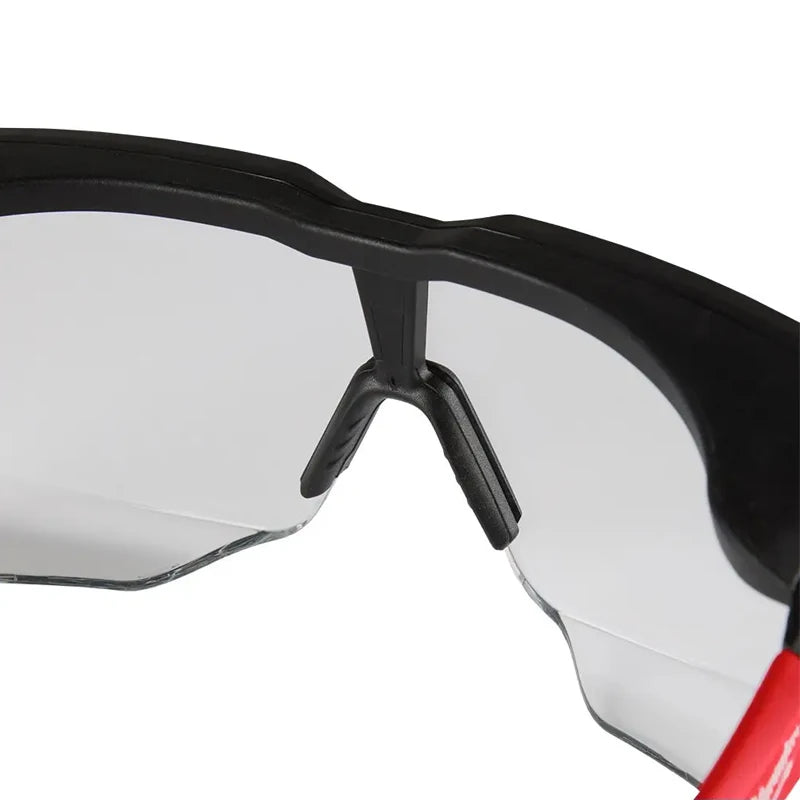 Milwaukee OTG Safety Goggles - Anti-Fog, Impact Protection, Scratch-Resistant