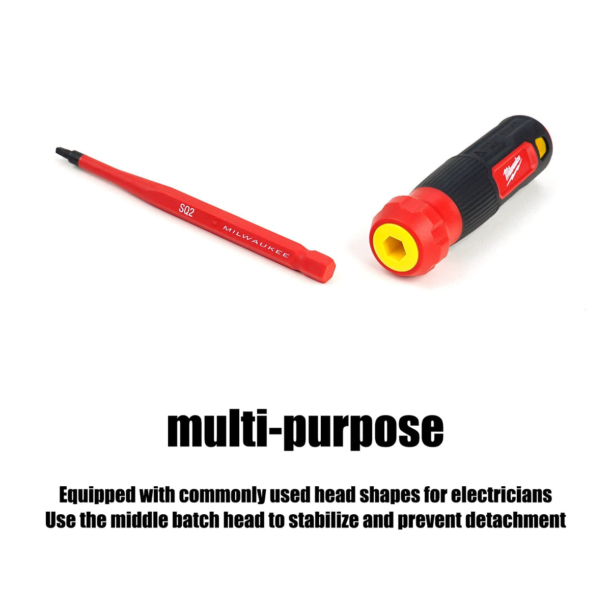 Milwaukee 4-in-1 1000V Insulated Slim Tip Screwdriver Set