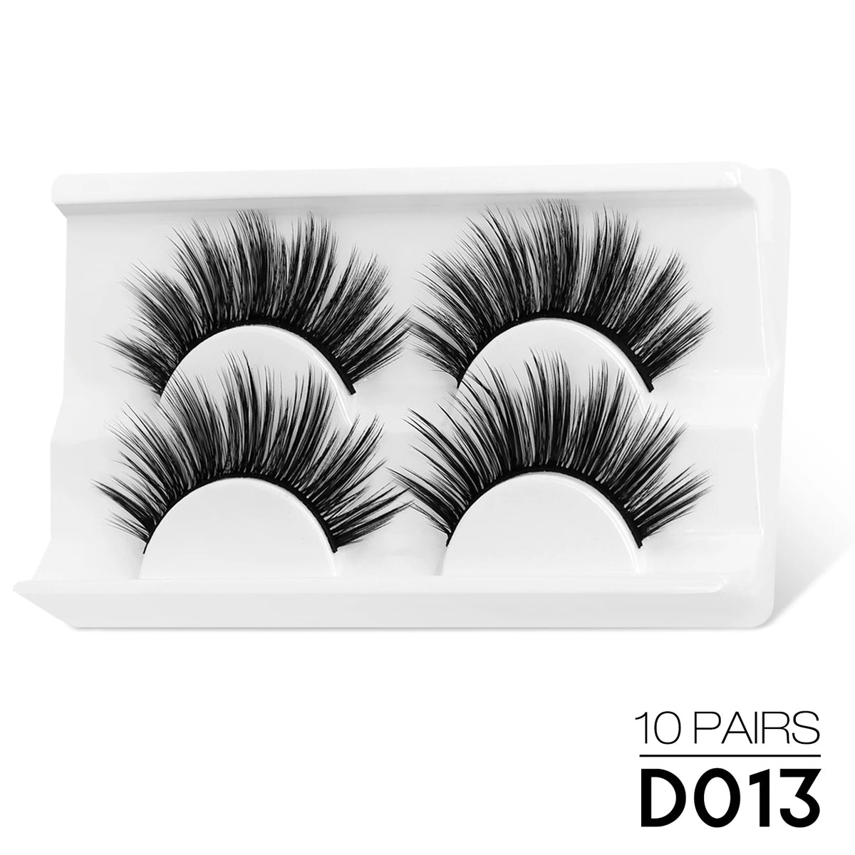 WOSHEER Cat Eye Half Lashes - Soft Wispy Faux Mink Eyelashes