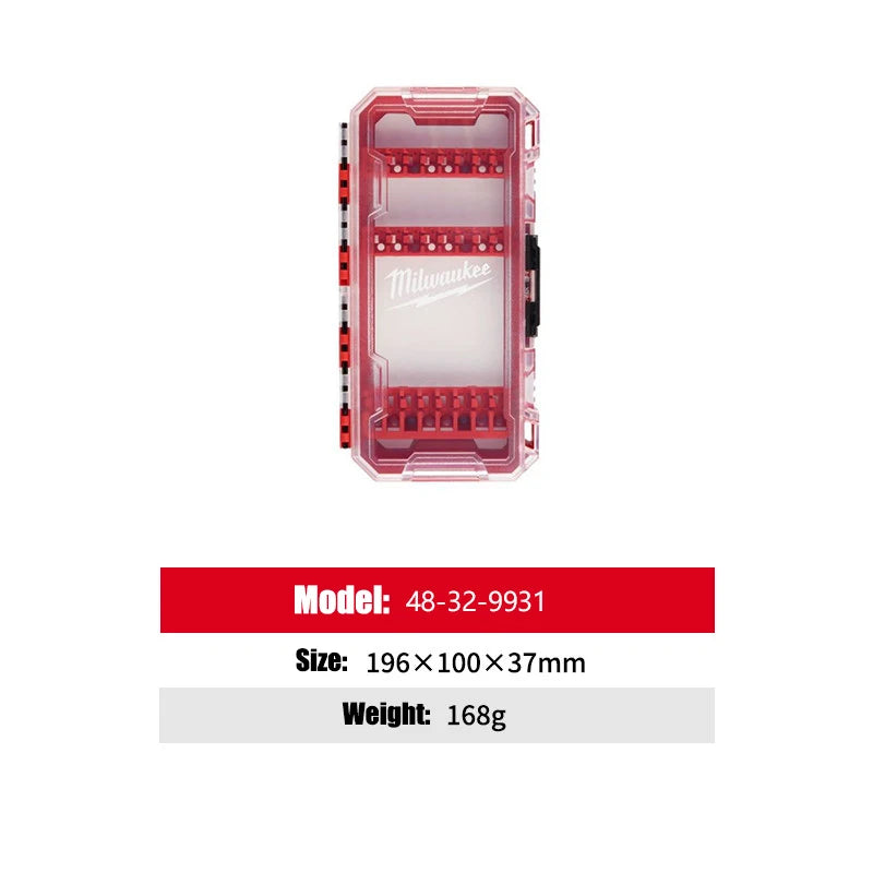 Milwaukee Customizable Storage Case for Impact Driver Accessories