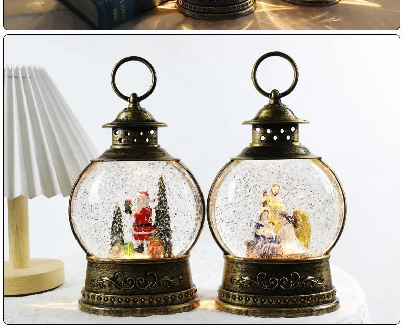Enchanting Christmas & Easter Wind Lights Music Boxes - Festive Decor