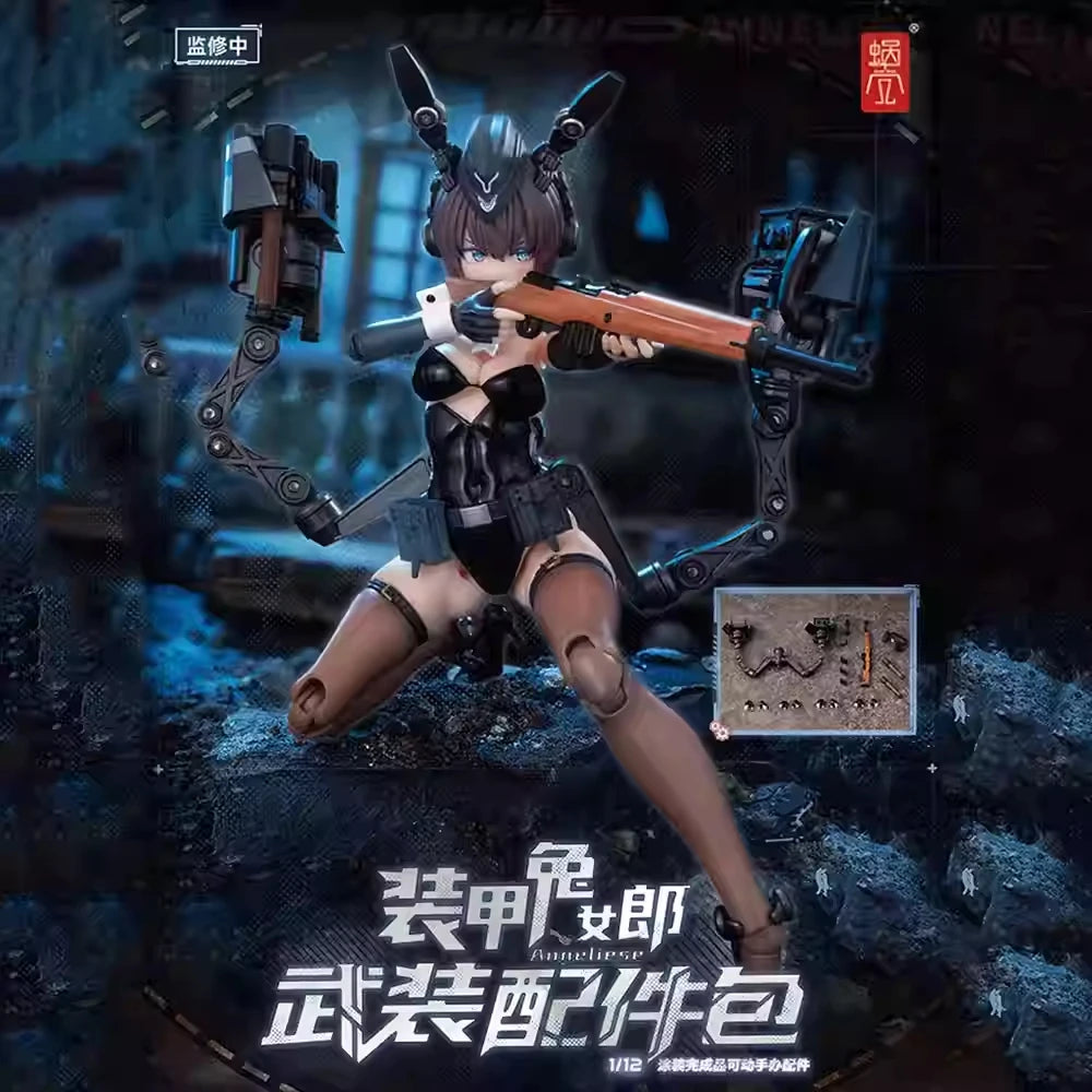 Armored Rabbit Girl Anniris 1/12 Action Figure Accessories Package