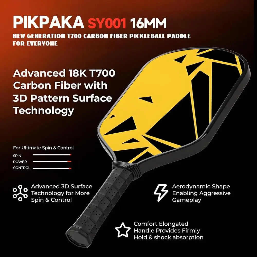 High-Performance Pickleball Paddle - T700 Carbon Fiber - USAPA Approved