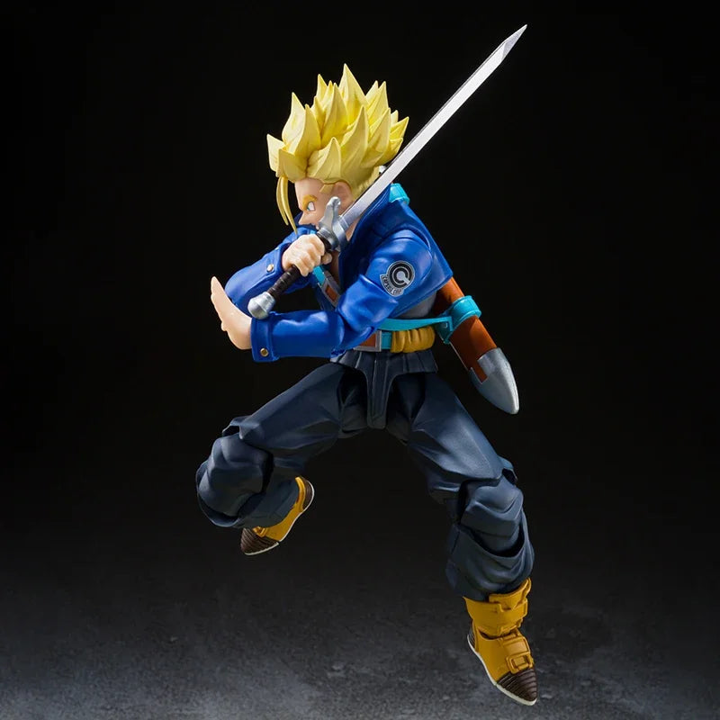 SHF Super Saiyan Trunks Action Figure | Dragon Ball Z Collectible