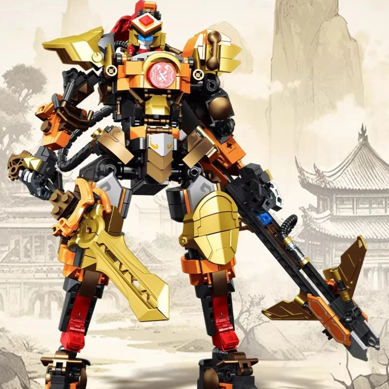 SEMBO Huang Zhong Mech Robot Building Blocks - Creative Action Model