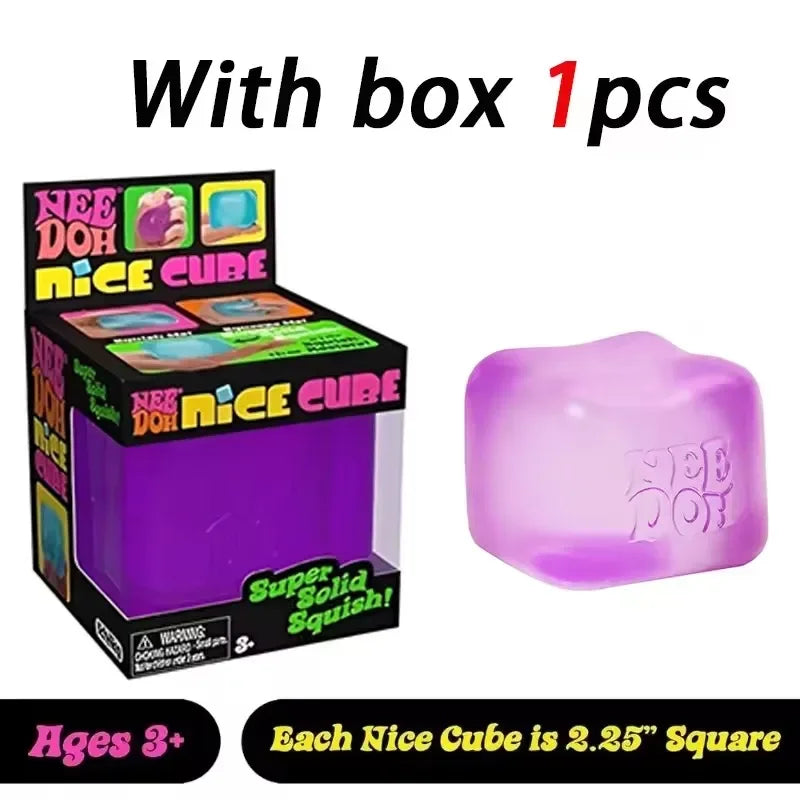 Schylling Needoh Nice Cube - Sensory Stress Relief Toy for All Ages