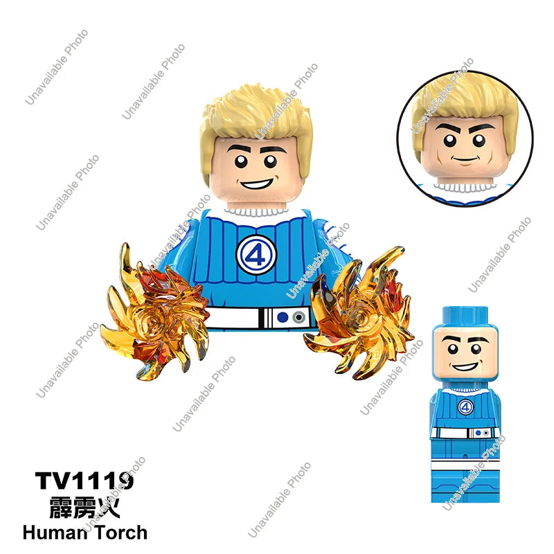 Hot Toys Mini Building Blocks Superhero Figures - Fun for All Ages