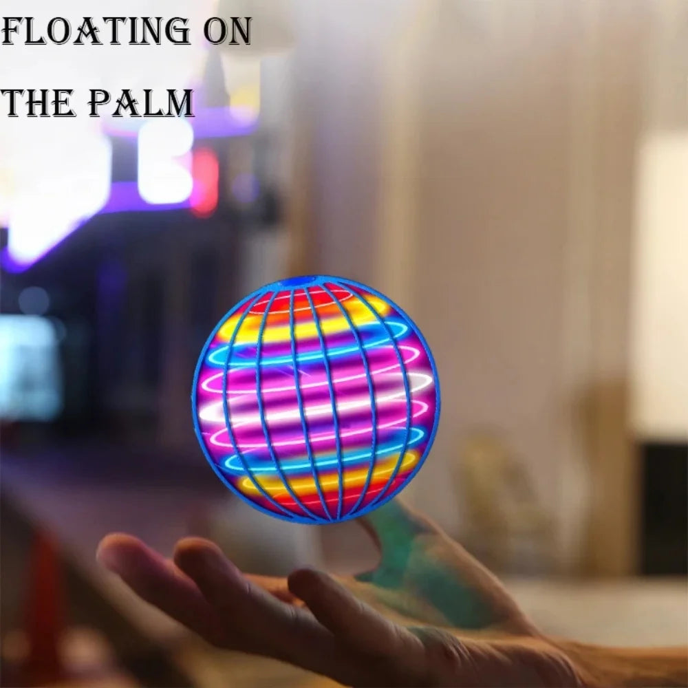 LED Flying Ball Boomerang Toy - Fun Hover Spinner for Kids