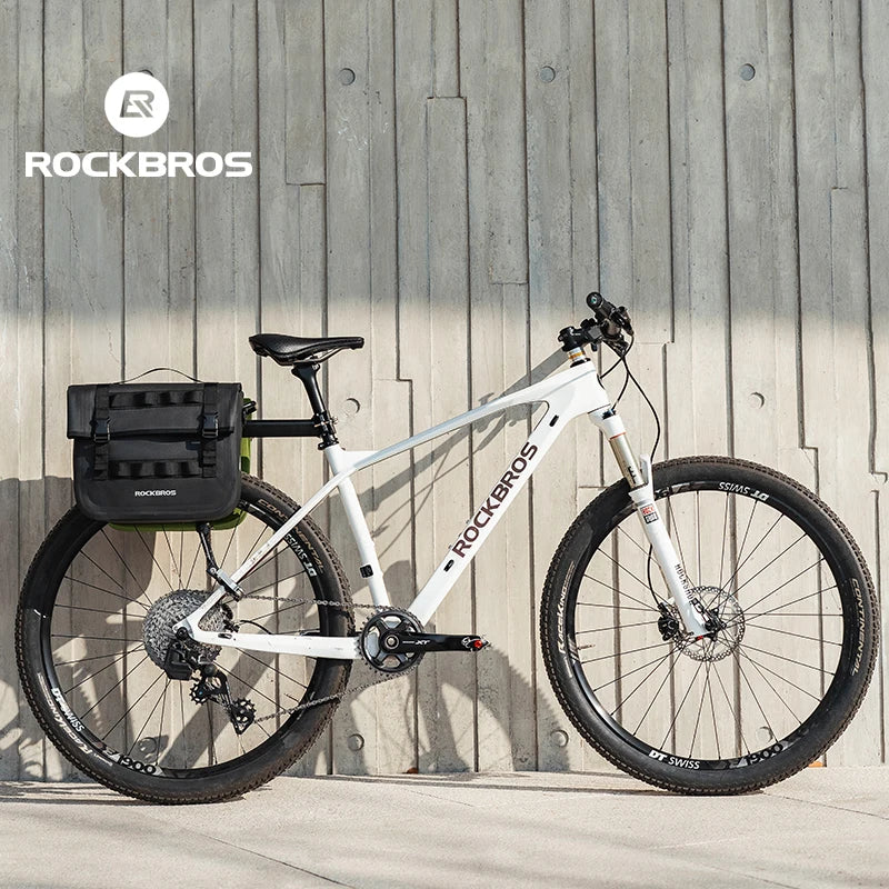 ROCKBROS 15L Versatile Bicycle Front Saddle Bag - Durable & Stylish