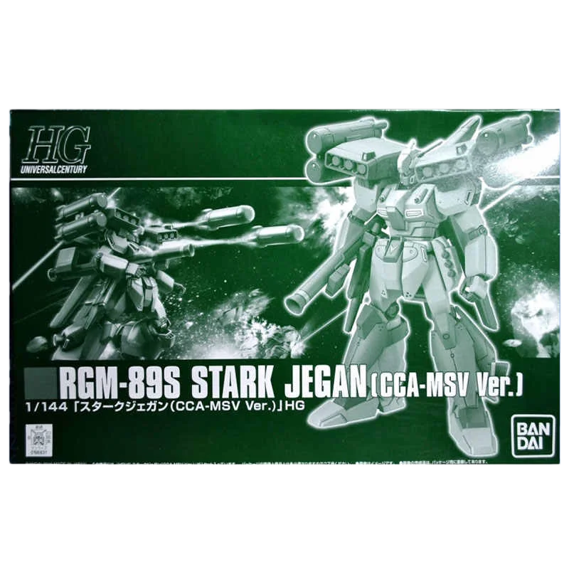 Bandai HGPB Rgm-89s Stark Jegan Model Kit - Action Figure Collectible