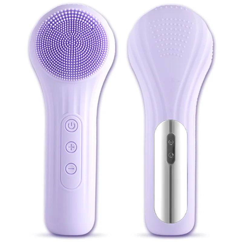 VIMYSHOW Sonic Waterproof Facial Cleansing Brush - Rechargeable & Exfoliating