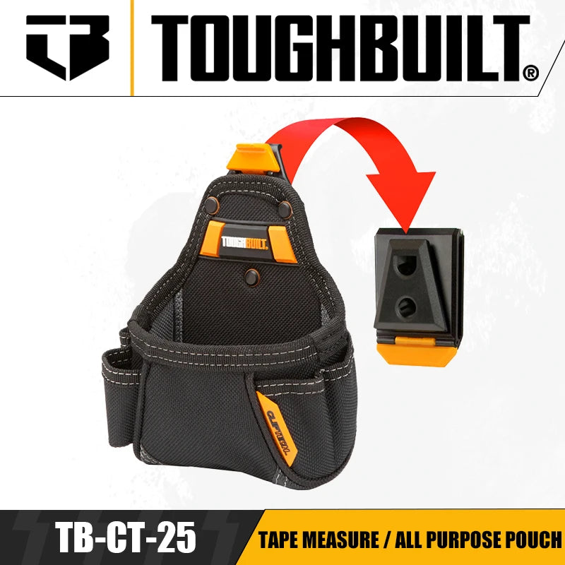 ToughBuilt Tape Measure Pouch - Versatile Tool Organizer