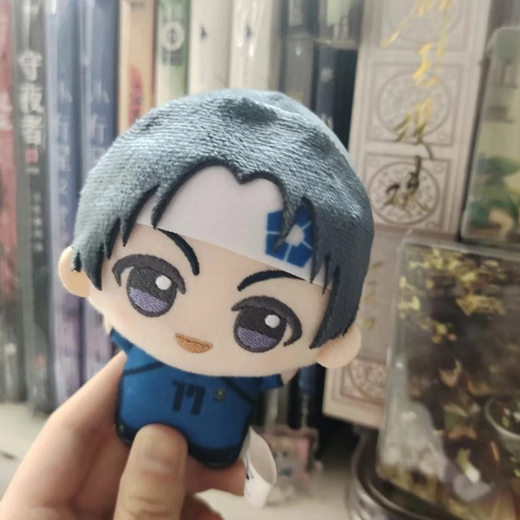 Blue Lock Hiori You Isagi Yoichi Cosplay Plush Doll & Keychain Charm