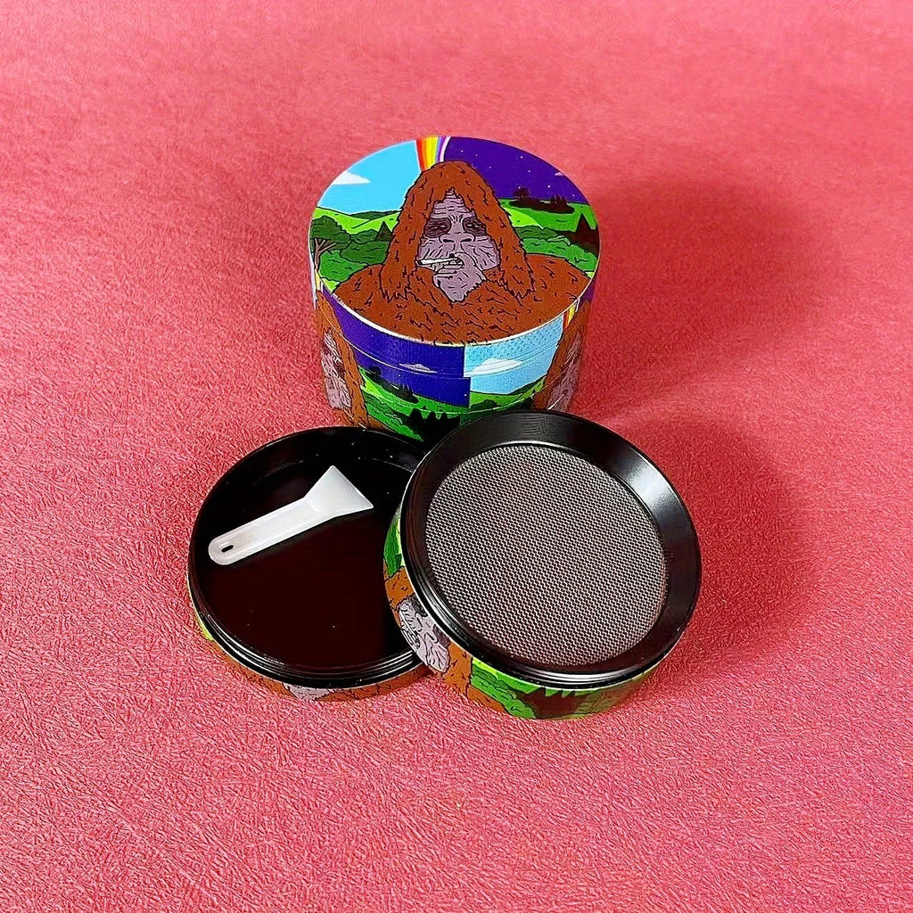 2-Inch Manual Herb Grinder - Compact Spice Mill for Kitchen & Travel