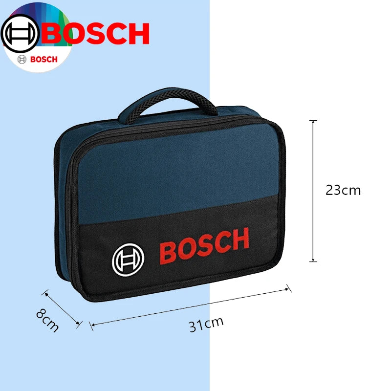 BOSCH Durable Portable Tool Bag for Electricians - Multi-Pocket Design