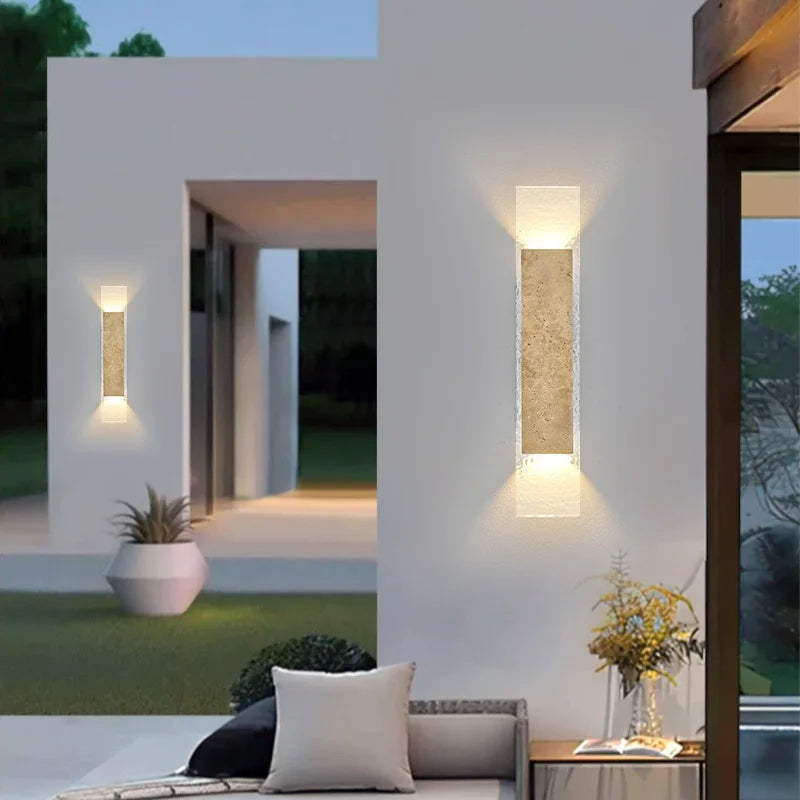 Pumous 18W Waterproof LED Wall Lamp - Modern Outdoor Sconce Lighting
