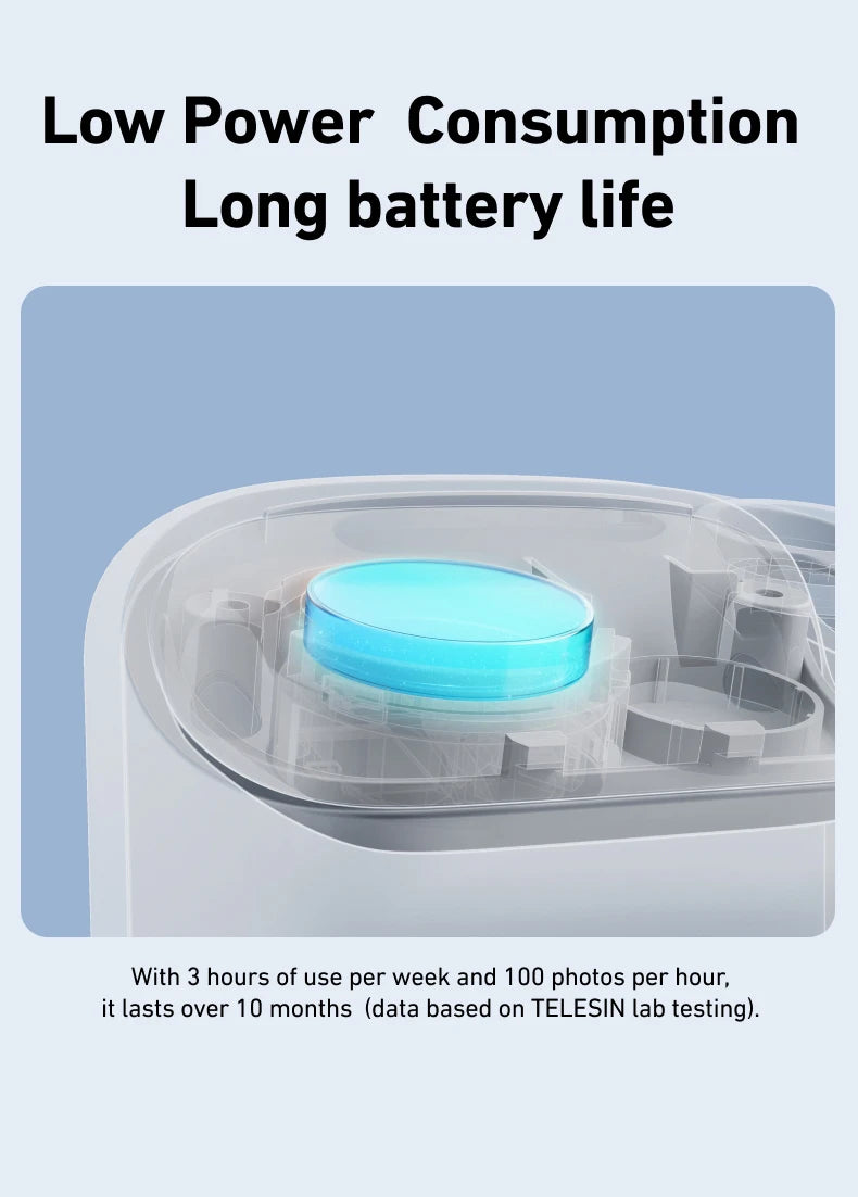 TELESIN Magnetic Phone Grip & Remote Control for iPhone/Huawei/Samsung