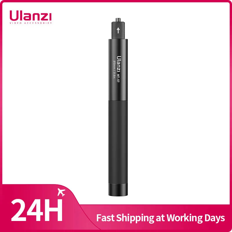 Ulanzi MT-57 Action Camera Selfie Stick - Lightweight & Extendable