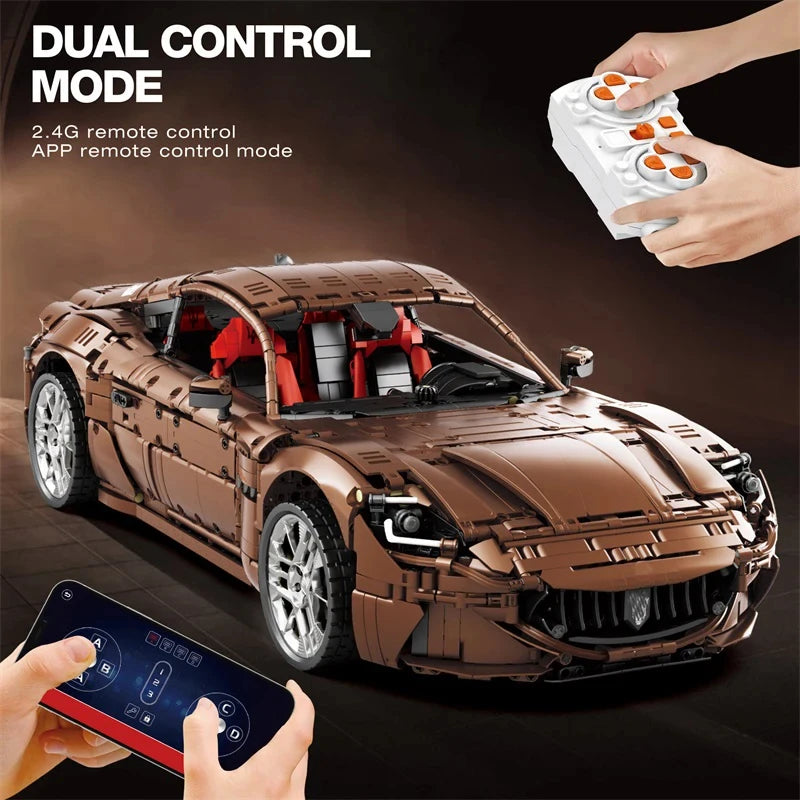 5480-Piece Sports Car Building Kit - MOC GranTurismo Model Toy