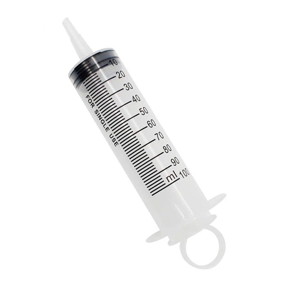 Reusable Plastic Syringes for Liquid Measurement | 20/60/100/150ml