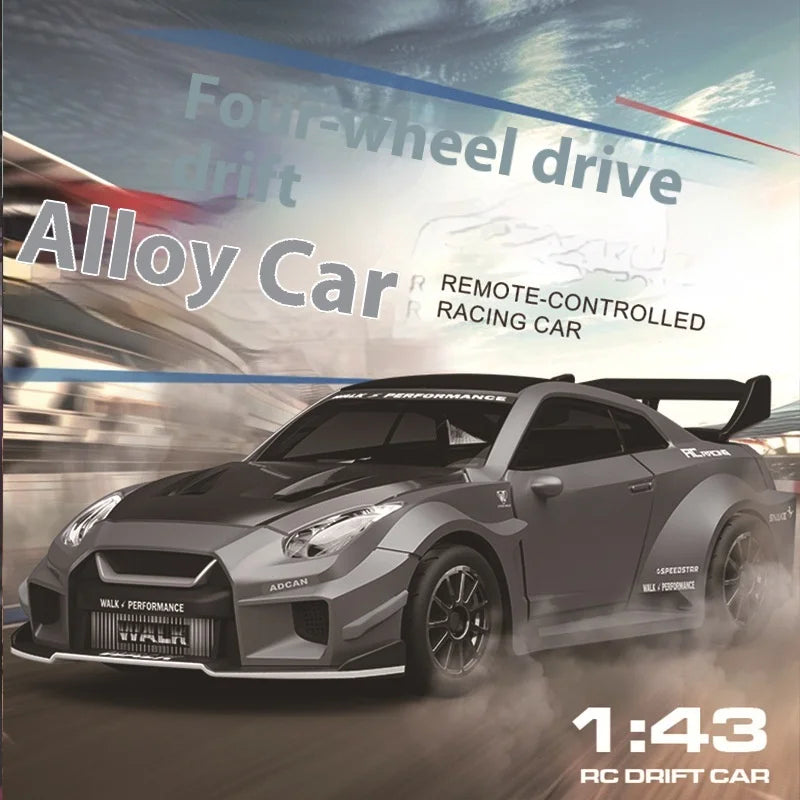 Macro Star D43 RC Drift Car - Eye-Catching Luminous 1:43 Alloy Model