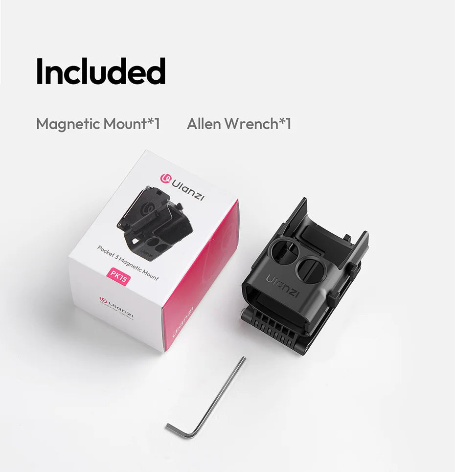 Ulanzi PK-15 Magnetic Mount Case for DJI Pocket 3 - Detachable Design