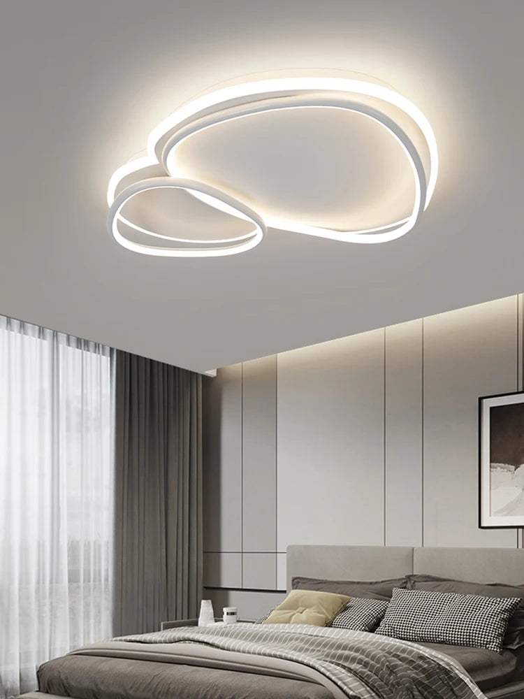 Modern Minimalist Full-Spectrum LED Ceiling Lamp for Eye Protection