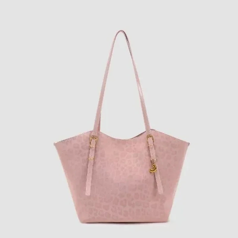 Chic Leopard Print Tote Bag for Women - Stylish & Spacious