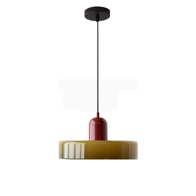 Stylish Modern Glass Pendant Light for Home & Dining Spaces