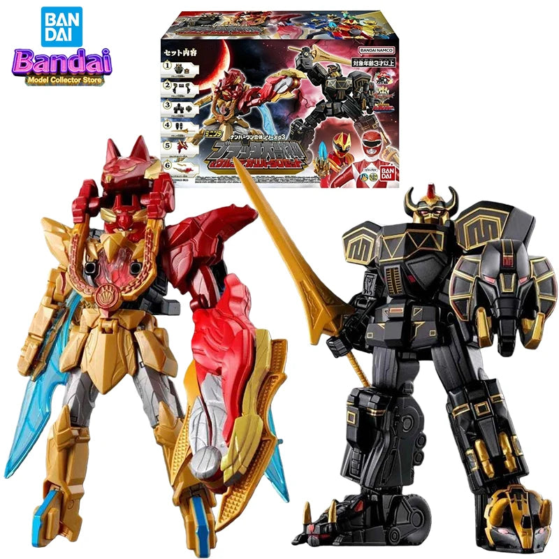 Bandai Minipla SENTAI GOZYUGER Action Figures Model Kit - Collectible Toy