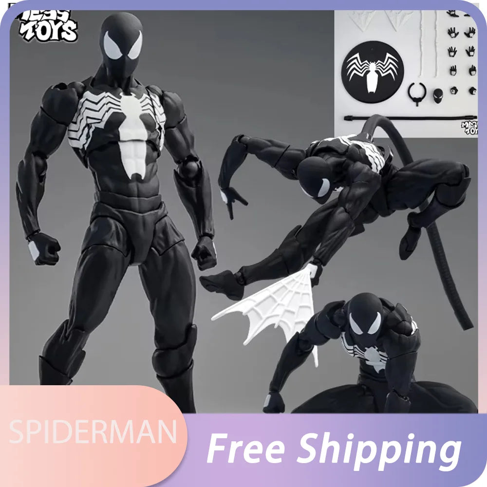 Black Suit Spider-Man Action Figure - Ultimate Collector's Edition