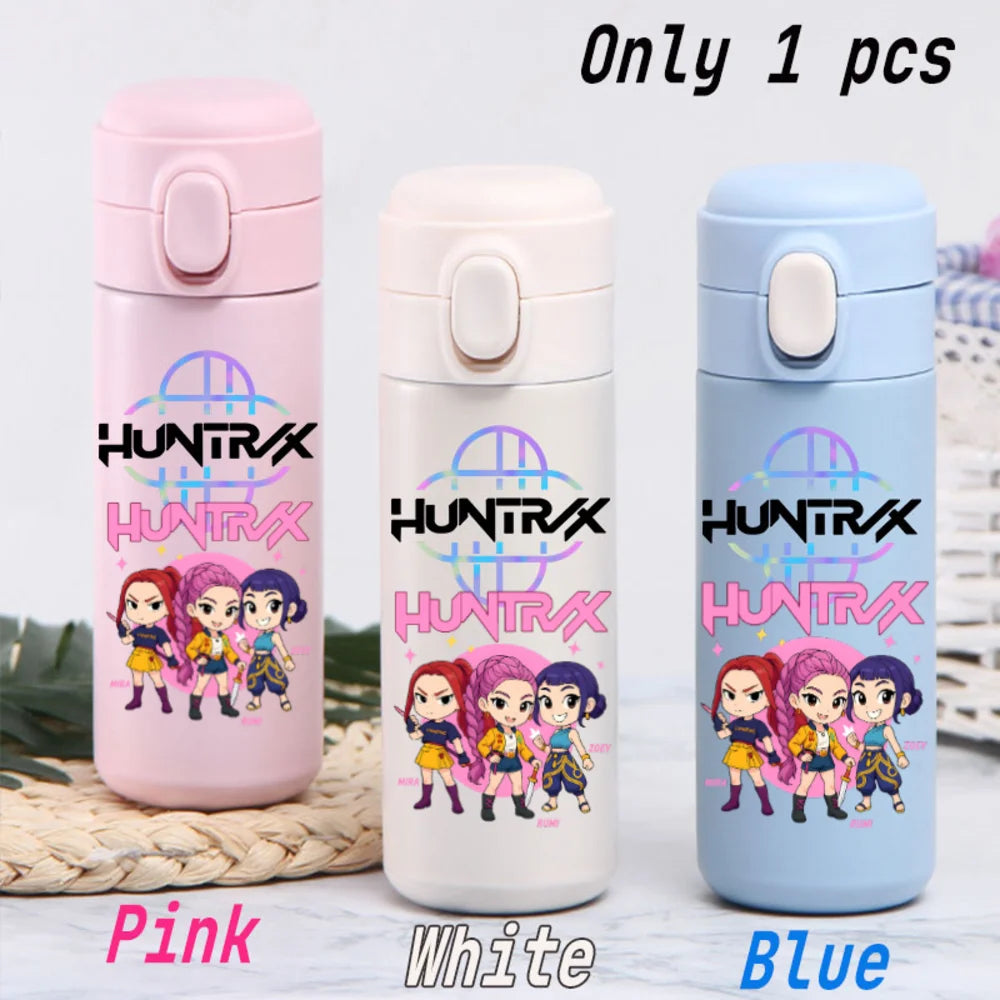 Insulated 420ML K-Pop Travel Drink Bottle - Stylish & Portable