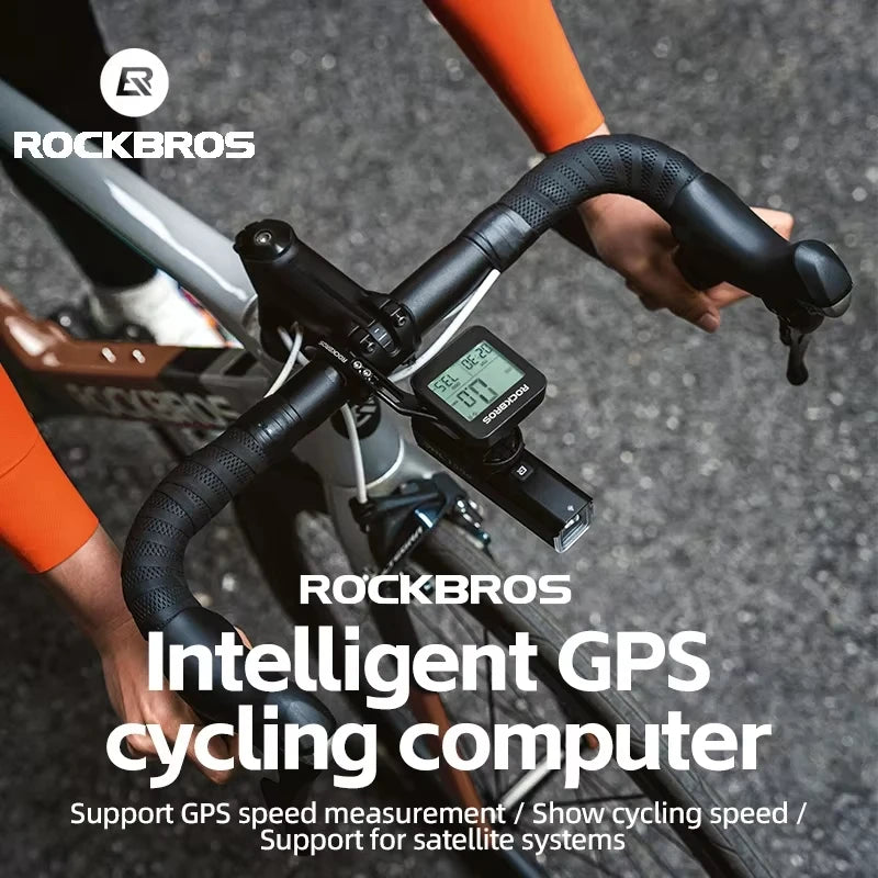 ROCKBROS Waterproof Bicycle Computer GPS Speedometer & Odometer