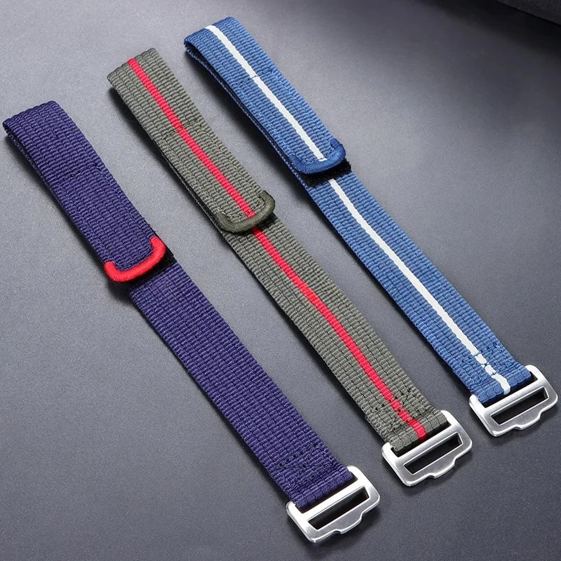High-Quality Nylon Watch Strap 20mm & 22mm for Men – Sporty & Durable
