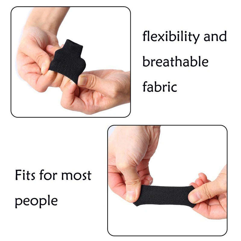 10PCS Breathable Finger Brace Sleeves - Comfortable Thumb Support