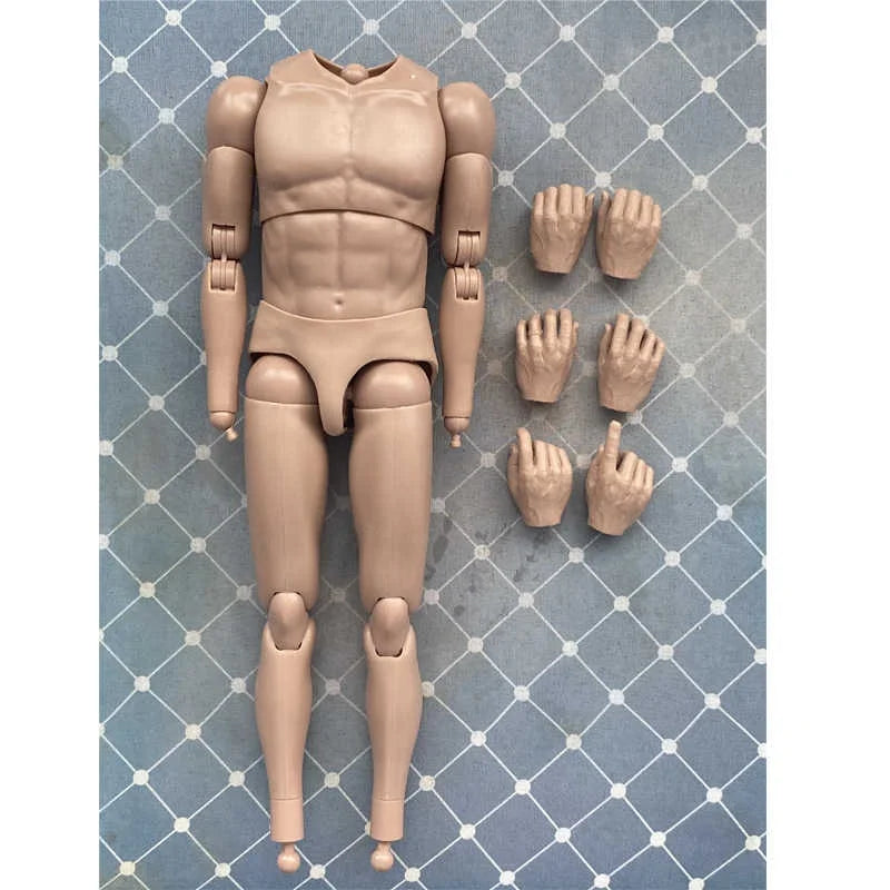 Classic Black Suit for 12" Action Figure - Stylish Agent Outfit