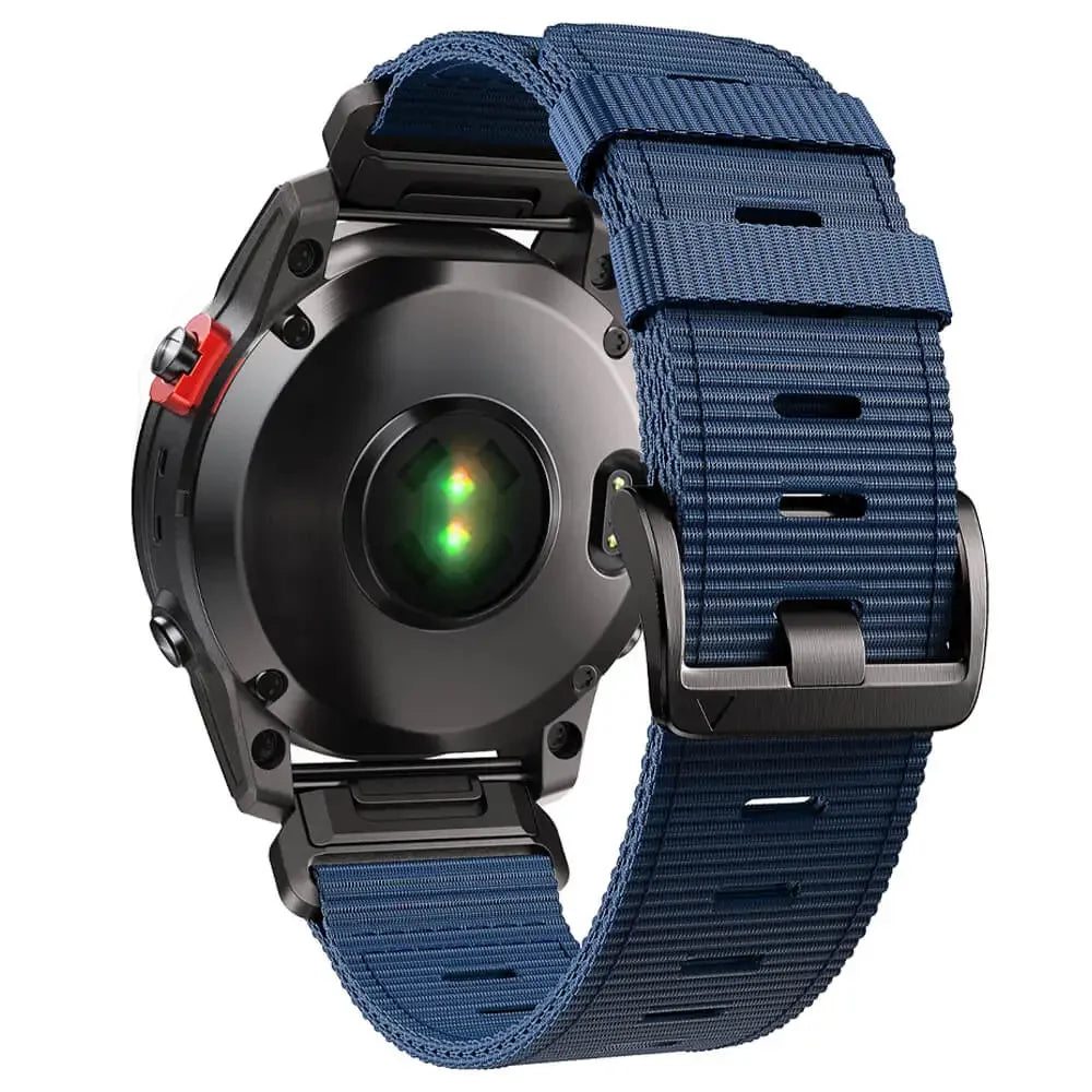 QuickFit 22mm/26mm Nylon Band for Garmin Watches - Durable & Stylish