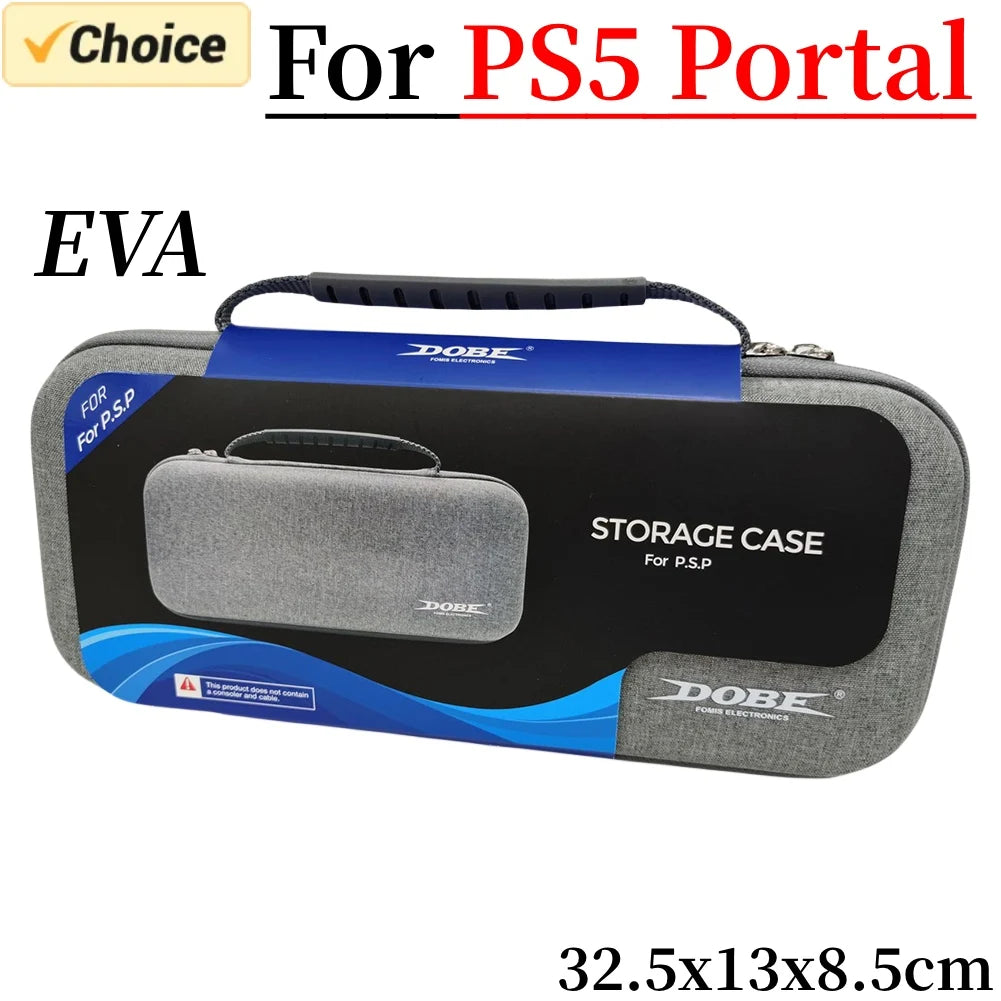Shockproof EVA Carrying Case for PS5 Portal - Ultimate Protection