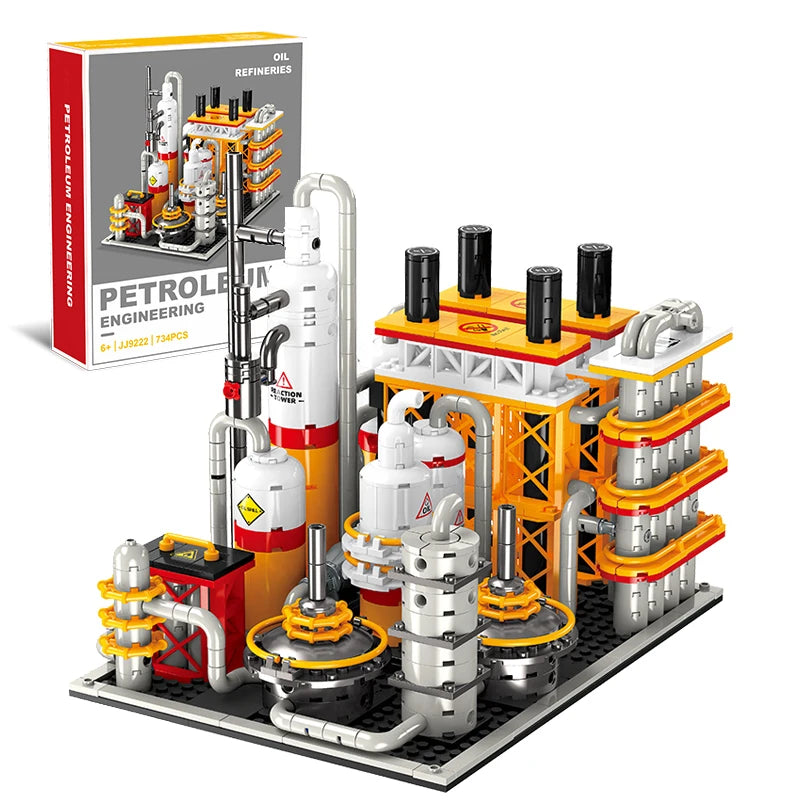 City Engineering Building Blocks - Creative MOC Set for Builders