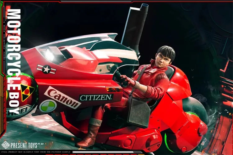 2025 Akira Motorcycle Boy Action Figure 1/6 Scale Collectible Set