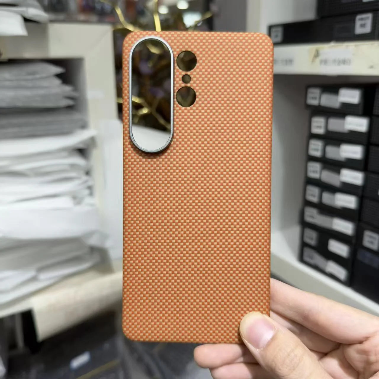 Samsung S26 Ultra Carbon Fiber Drop-Resistant Phone Case