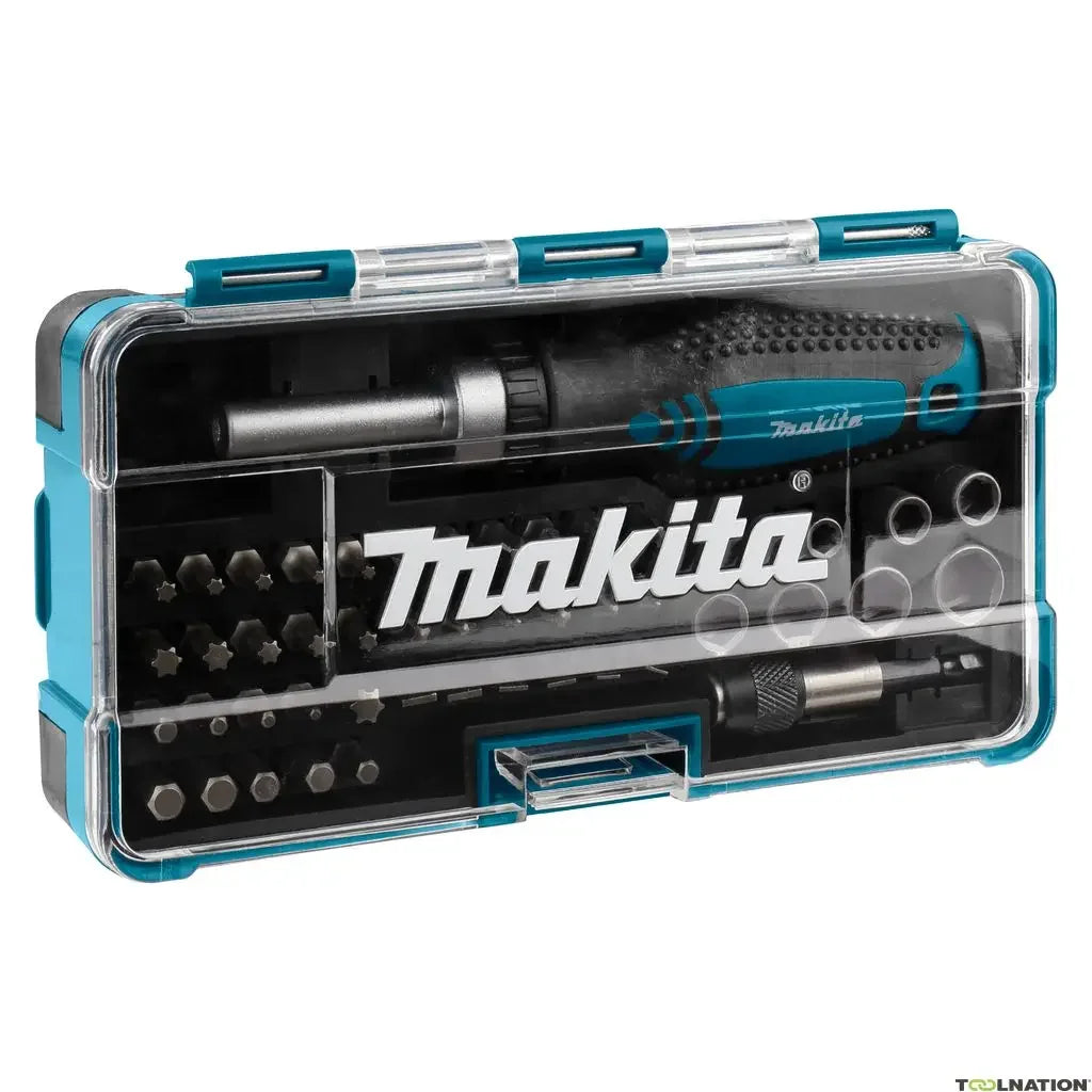 Makita 47-Piece Ratchet Socket & Screwdriver Bit Set - Ultimate Tool Accessory