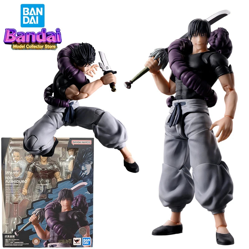 Bandai Yuta & Toji Action Figures - Jujutsu Kaisen Anime Collectibles