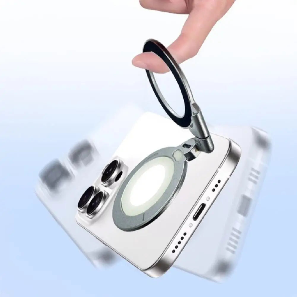 Magnetic Phone Ring Stand for Apple 12-16 Series - Ultra-Thin Grip