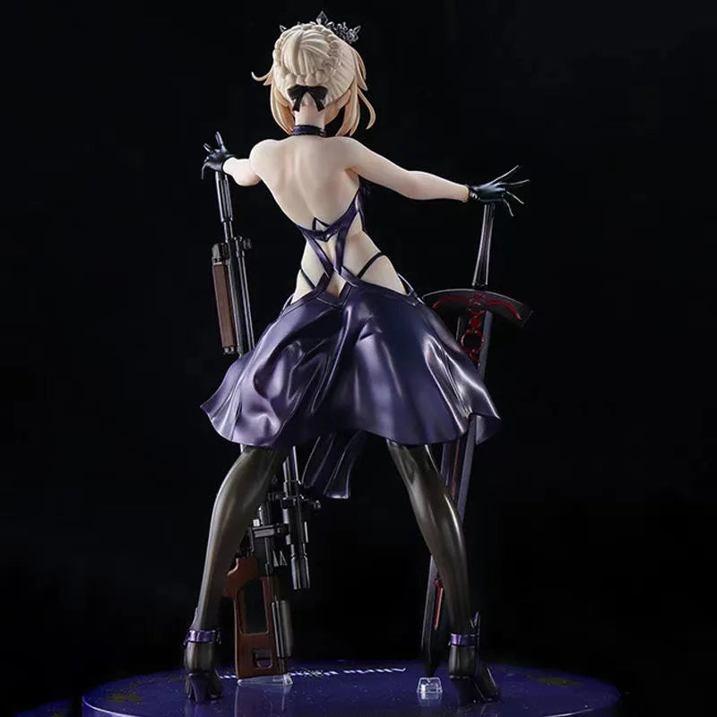 25cm PVC Anime Action Figure - Dark Warrior Collectible Toy